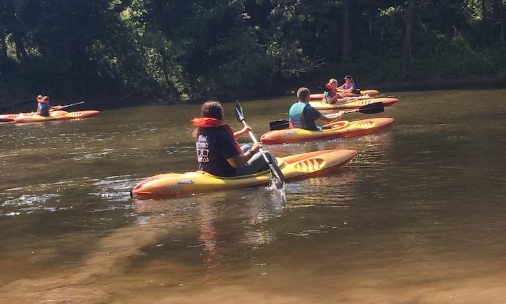 canoeing